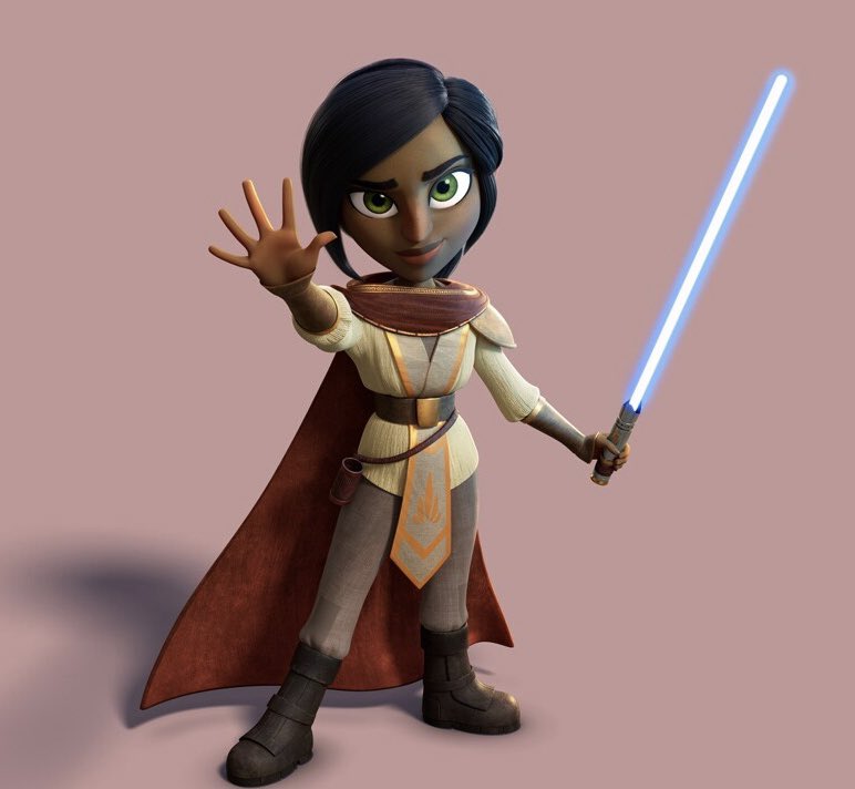 I was lucky enough to watch Young Jedi Adventures and loved it. I’ll say more soon but I want to shout this out: 

The best gift this show gave me personally is Master Zia, voiced by Nasim Pedrad. The High Republic era came through and give me my first Iranian Jedi 💛😭