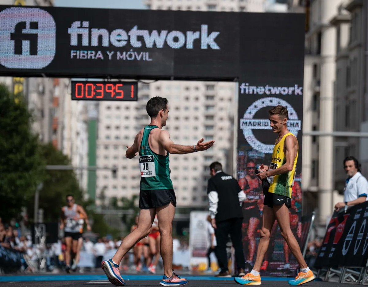 DiegoGCarrera's tweet photo. GRACIAS a todos los que han hecho posible que hoy, los sueños, sean realidad.

Nos dijeron que la marcha no vendía, que no interesaba y que era imposible hacer una prueba del circuito mundial en la Gran Vía de Madrid.

Pues que se lo digan otra vez a #FinetworkMadridMarcha 😝 https://t.co/JzAGOOkeBm
