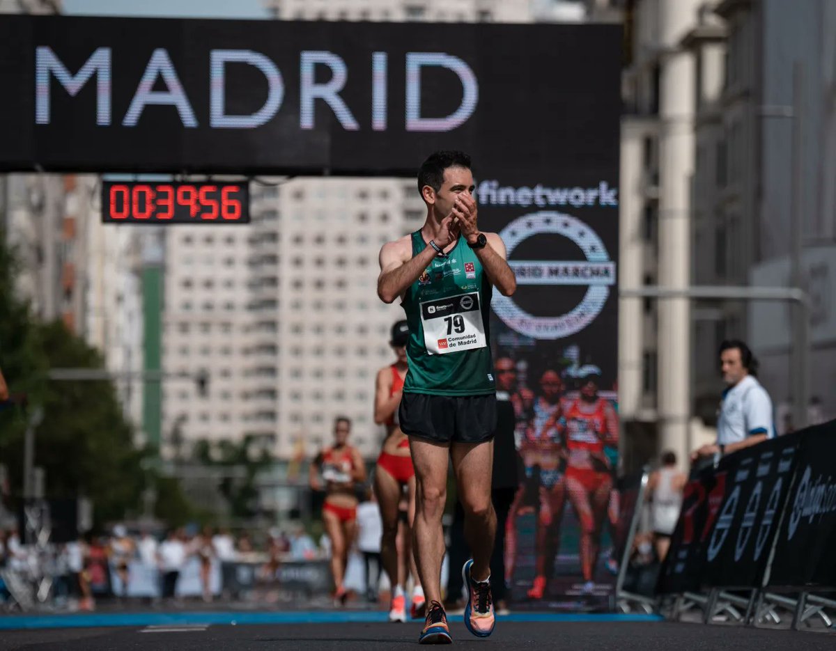 DiegoGCarrera's tweet photo. GRACIAS a todos los que han hecho posible que hoy, los sueños, sean realidad.

Nos dijeron que la marcha no vendía, que no interesaba y que era imposible hacer una prueba del circuito mundial en la Gran Vía de Madrid.

Pues que se lo digan otra vez a #FinetworkMadridMarcha 😝 https://t.co/JzAGOOkeBm