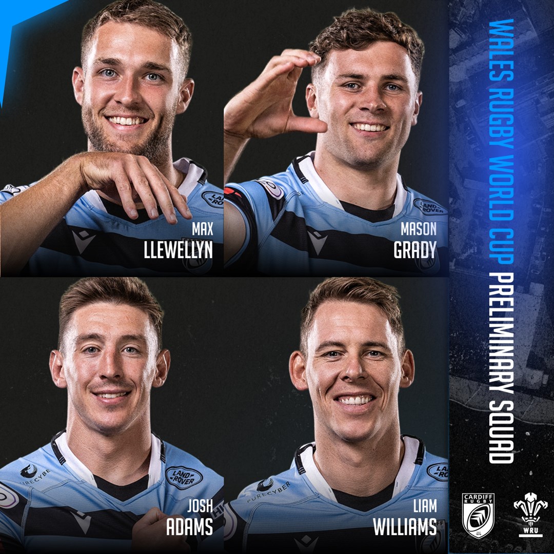 Cardiff_Rugby's tweet photo. Llongyfarchiadau to the 1⃣2⃣ Cardiff Rugby aces included in the @WelshRugbyUnion preliminary squad for Rugby World Cup.

Hard work starts now boys - pob lwc! https://t.co/a9L3Gr9GaY