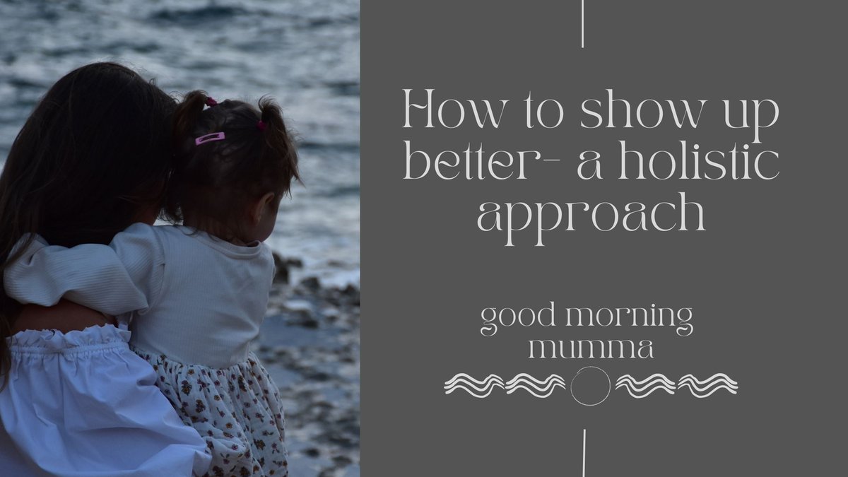 Good Morning Mumma & happy Monday!
Grab your beverage of choice because our first blog post is here! 🌻
How to show up better- a holistic approach.
Read more here: hanmy050.wixsite.com/good-morning-m…

#goodmorningmumma #parentingblog #holistichealth #mummyblog