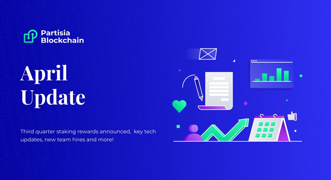 partisiampc's tweet image. Exciting developments at Partisia Blockchain in April! 🚀 We welcomed a new Head of Comms @Bakyt_AA, launched Hivemind Huddles, distributed Q3 staking rewards &amp;amp; showcased our #MPC capabilities in the Spotlight Solutions campaign. 

Read the full update ➩ fal.cn/3xRzh