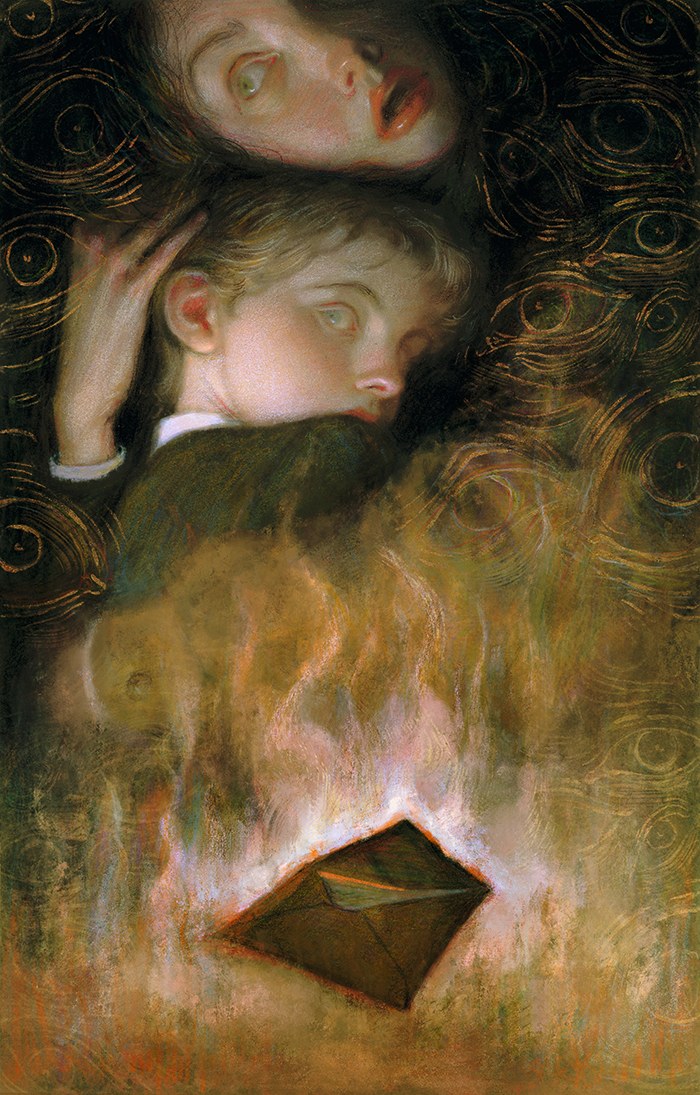 CommArts's tweet photo. CA Winner: @TheAudreyBee’s haunting illustrations heighten the atmosphere of The Folio Society’s publication of Henry James’s The Turn of the Screw. https://t.co/hhll3aqCtF https://t.co/9WpLzo7dix