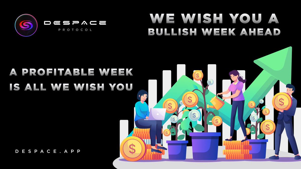 Dear DeSpacers 🔊

We joyfully welcome all our Partners, Community Members and Investors to the new month of MAY 🤗

It is our earnest desire that you experience growth all through this new month 🙏

Cheers 🥂

#HappyNewMonth #May2023 #Web3