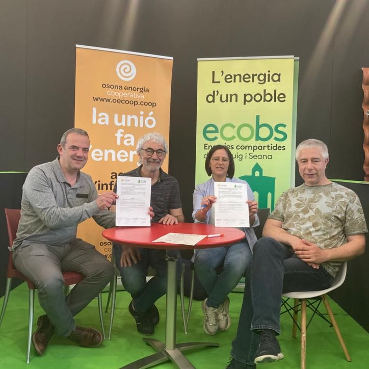 ECOBS, La comunitat energètica de Bellpuig i Seana ens adherim a Osona Energia
Amb l’acord d'adhesió, passarem a ser la primera de les comunitats energètiques de Ponent que s’adhereix a Osona Energia SCCL,  una cooperativa de segon grau nascuda a la comarca d’Osona, l’any 2022