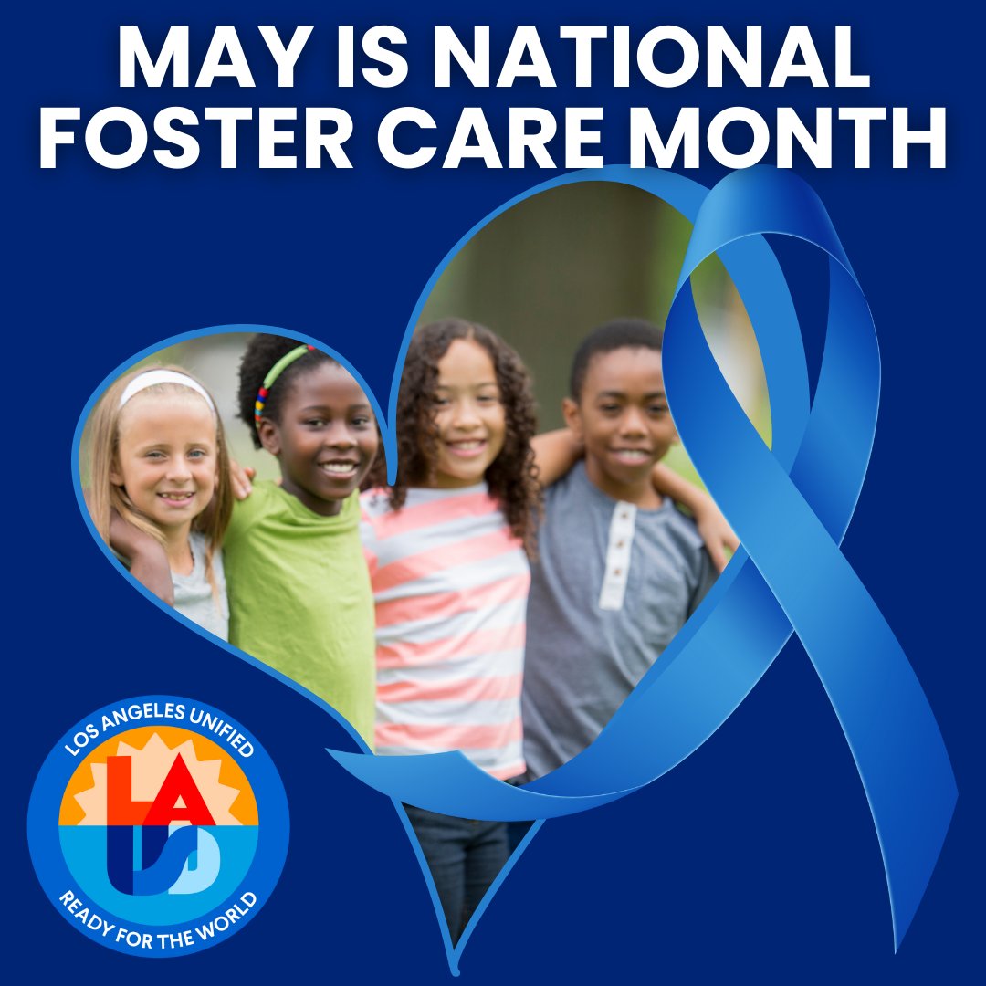 May is National Foster Care Awareness Month, dedicated to youth in foster care, foster families, child welfare professionals, and our very own SSS Counselors. We celebrate all you do to make a meaningful difference!
@SHHSLausd
<a href="/PbisRp/">LAUSD PBIS/RP</a>
@lausd_psa
<a href="/LAUSDHEO/">Homeless Ed Office</a>
<a href="/WPLausd/">Wellness Programs_LAUSD</a>