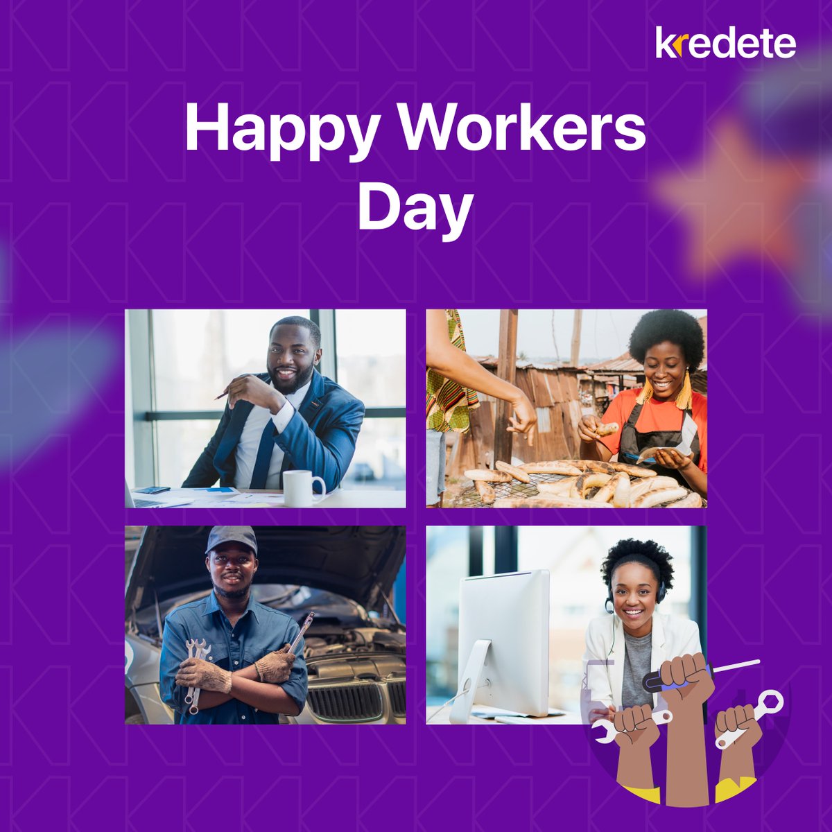 kredete's tweet photo. Happy Workers' Day Kreditors!!!

What kind of worker/ employee are you?

#HappyWorkersDay #May1st #WorkersDay #Kredete https://t.co/JXFqWx3YMT