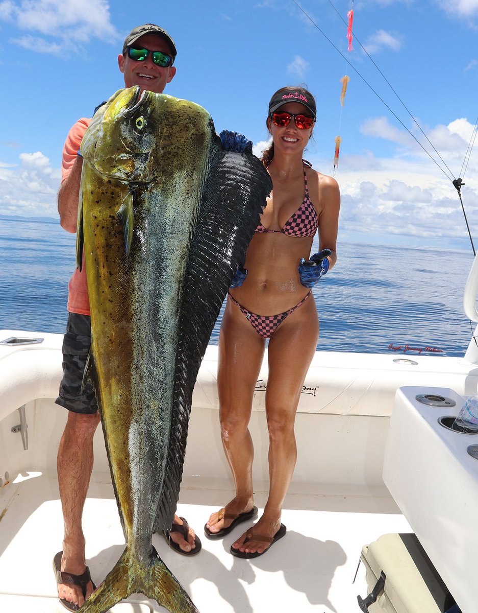CaptJimmyNelson's tweet image. Happy Mahi Monday! 
@FishinwithLuiza @RealSaltLife @crocodilebay #bulldolphin #livinthedream #dorado #fishing #mahi #mahimahi #saltwaterfishing #offshorefishing #bigfish #saltlife #livesalty #eatwhatyoucatch #costarica #travel #mahimonday #fishingwithluiza #captjimmynelson