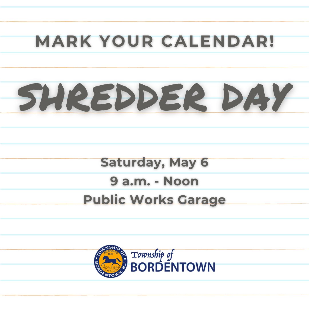 Bordentown Township Police on Twitter "RT BordentownTwp Bordentown