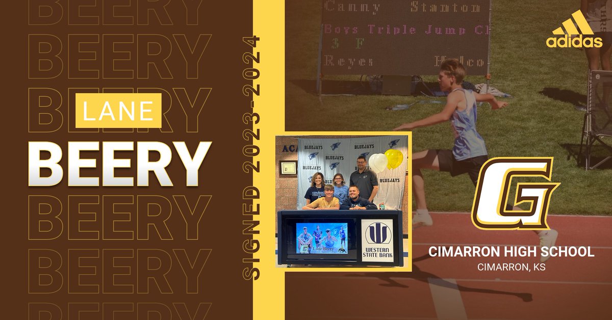 We like to give a BIG welcome to our newest member of the Broncbuster Family, Lane Beery!
Lane's talents will make an impact within our jumps program!