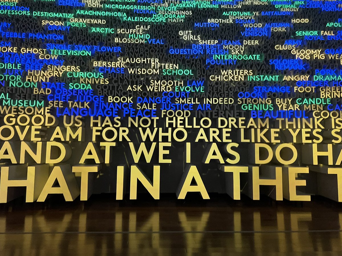 Dead_Sassy's tweet photo. Take my for for it, if you’re ever in DC, #PlanetWord is the place to be. Beautiful and immersive!

https://t.co/aDAGrZKQBe https://t.co/dep8RATCyH