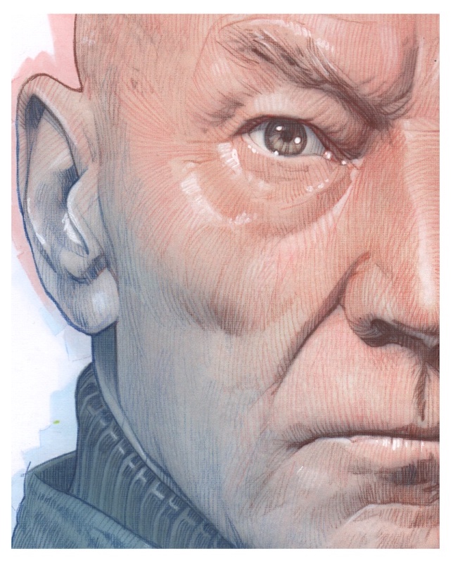 2023 Lake Como Commission
Admiral Jean-Luc Picard - Sir Patrick Stewart

#lccaf #lakecomocomicartfestival #portraitdrawing  #copicmarkers #markraats #artsy #traditionalart #notdigitalart #startrekpicard #startrek #jenalucpicard #patrickstewart @sirpatstew @lakecomocon