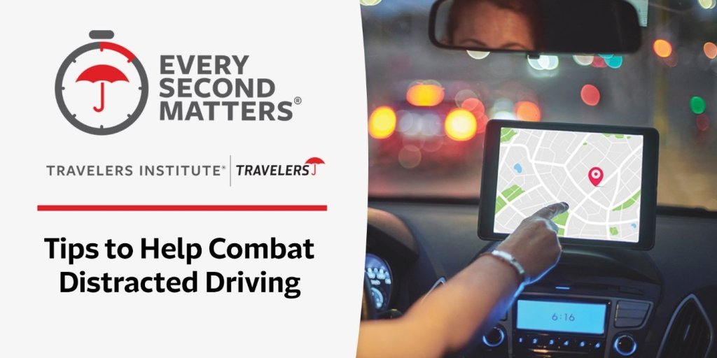 Here are some safe driving tips to keep in mind from the recent educational guide on combating distracted driving by the #TravelersInstitute and Cambridge Mobile Telematics:  tkpl.us/m3z9u
