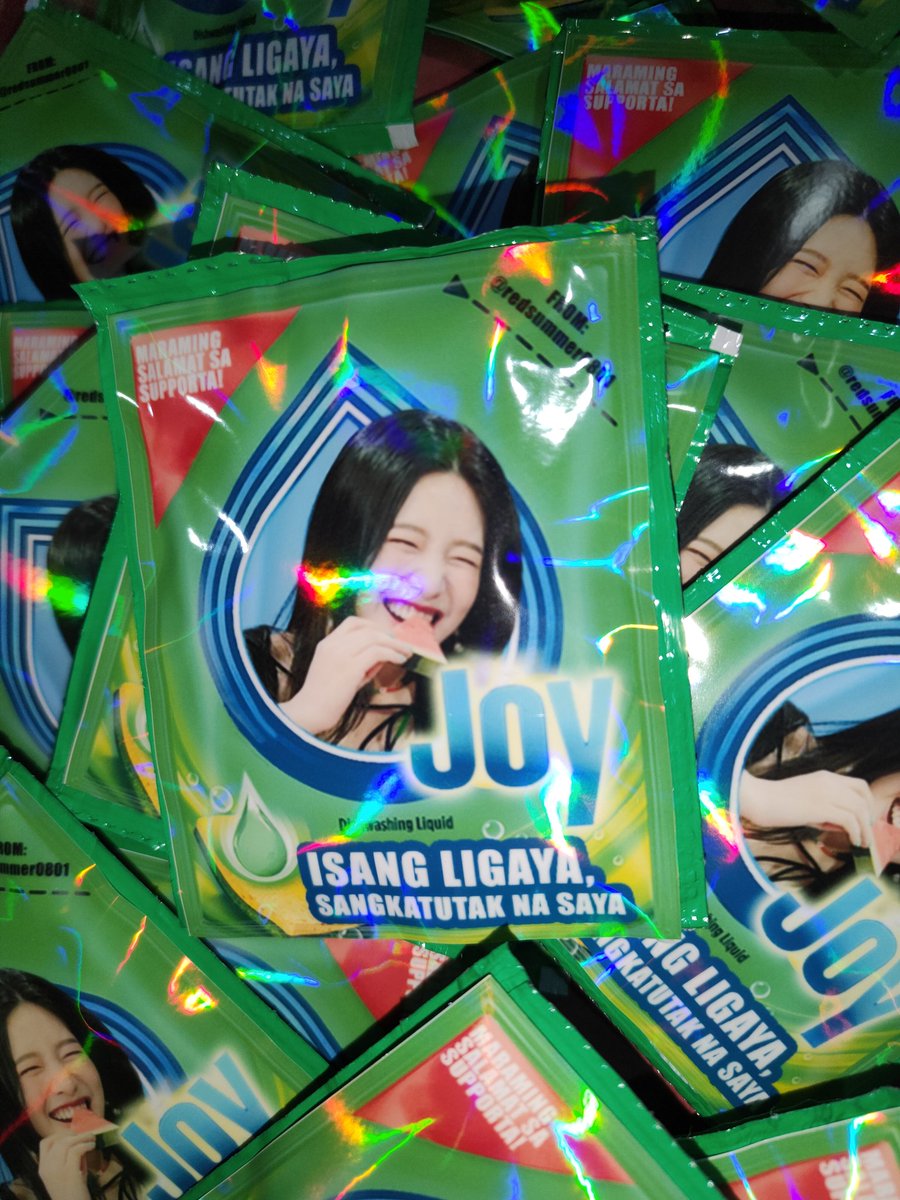 redsummer0801's tweet image. See you sa con! 🥺💚
Abang lang po ng details kung pano maclaim ang below freebies:
- JOY dishwashing liquid sulit pack
- Hija RemeJOY's food supplement syrup

#RtoVinMANILA