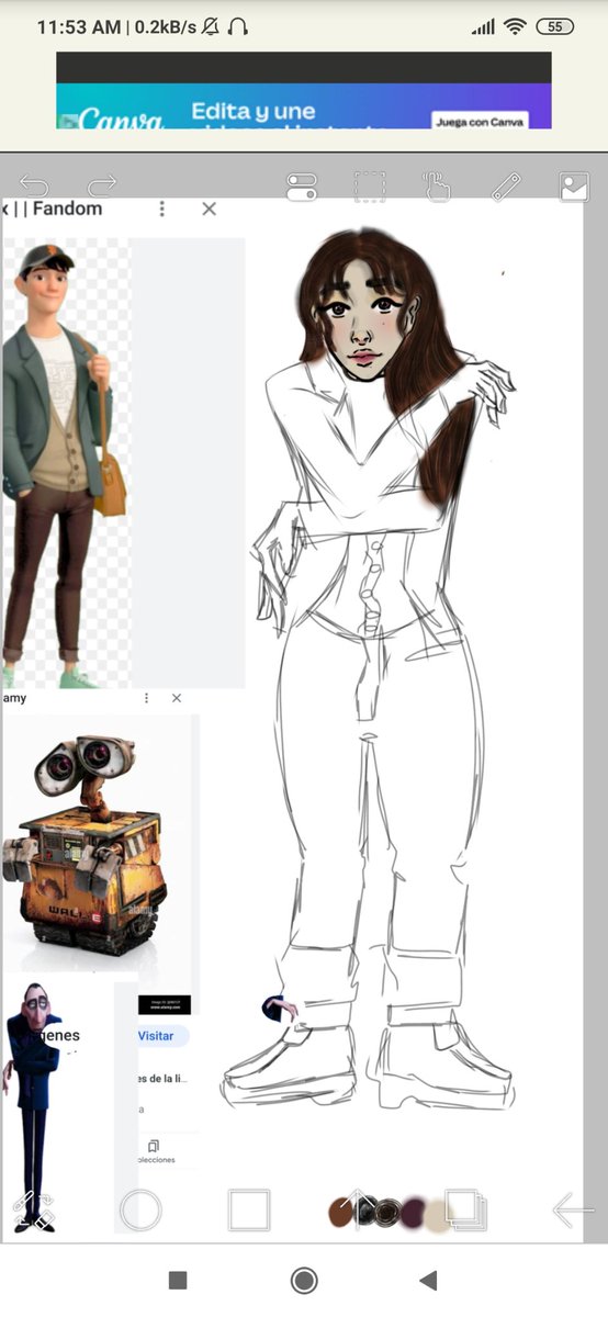 syanaleue's tweet photo. Jsjs y aquí el disque proceso 
Subiré vídeo jsjsjs 
Holaaaaa hice este dibujito a digital creo que mejore más ✨ espero les guste como a mi✨
Por cierto son combinaciones de personajes jsjs

#art #draw #dibujo #digital #digitalart #dibujodigital #viral https://t.co/KL66hae6zU