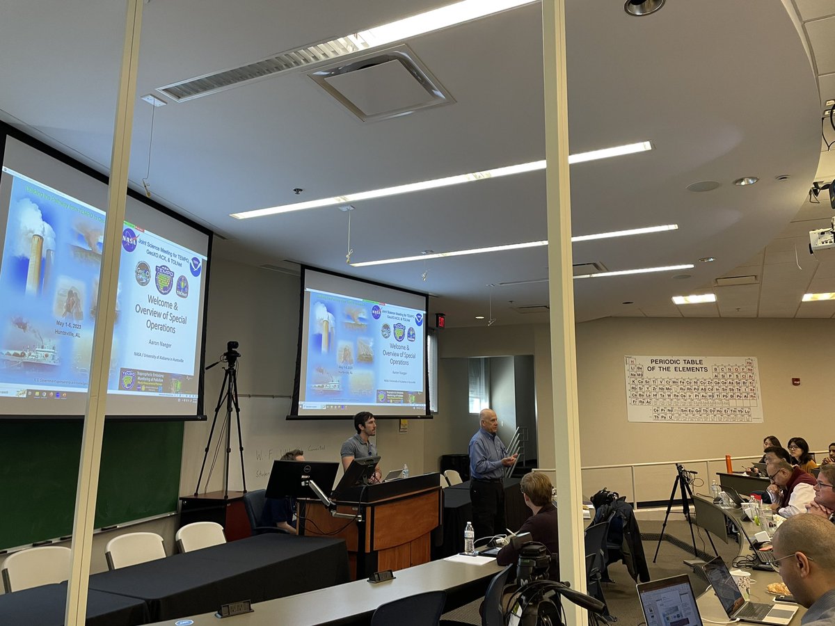 Kicking off the joint TEMPO - <a href="/NASA_TOLNET/">@NASA_TOLNET</a> science team meeting!