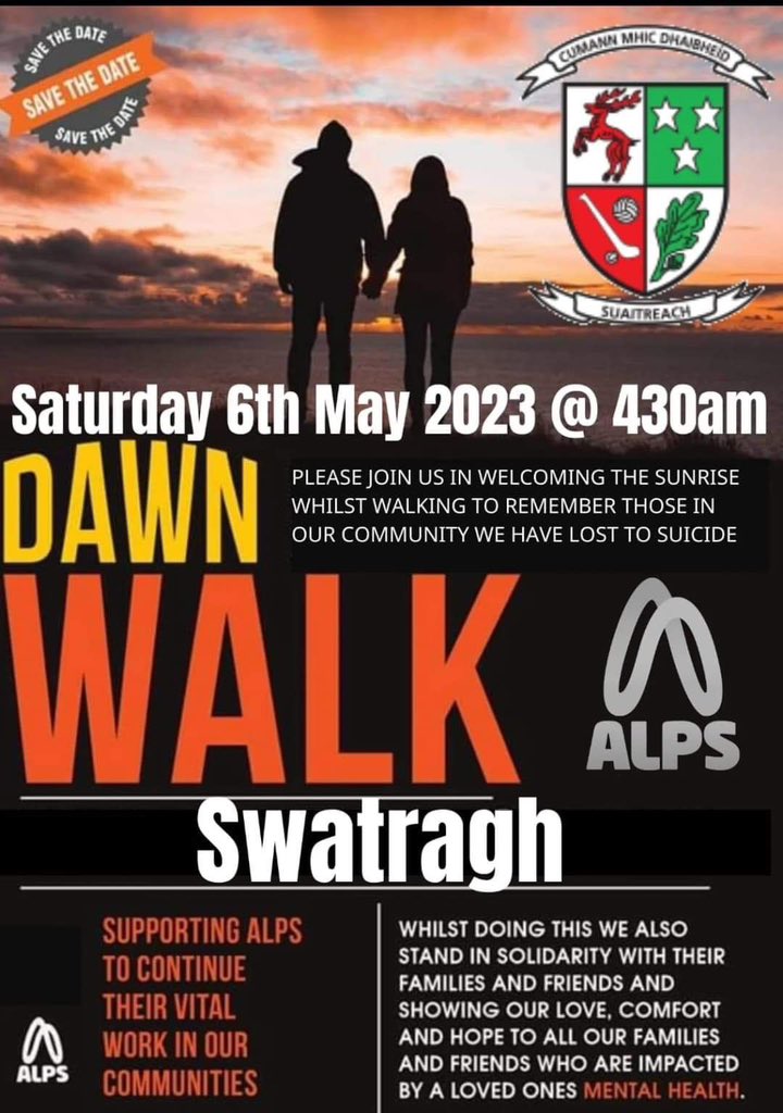 davittswatragh's tweet photo. A reminder about the Dawn Walk this Saturday morning from the club grounds. Everyone welcome. Tea/coffee afterwards in the hall. https://t.co/eBUdmzoG1M