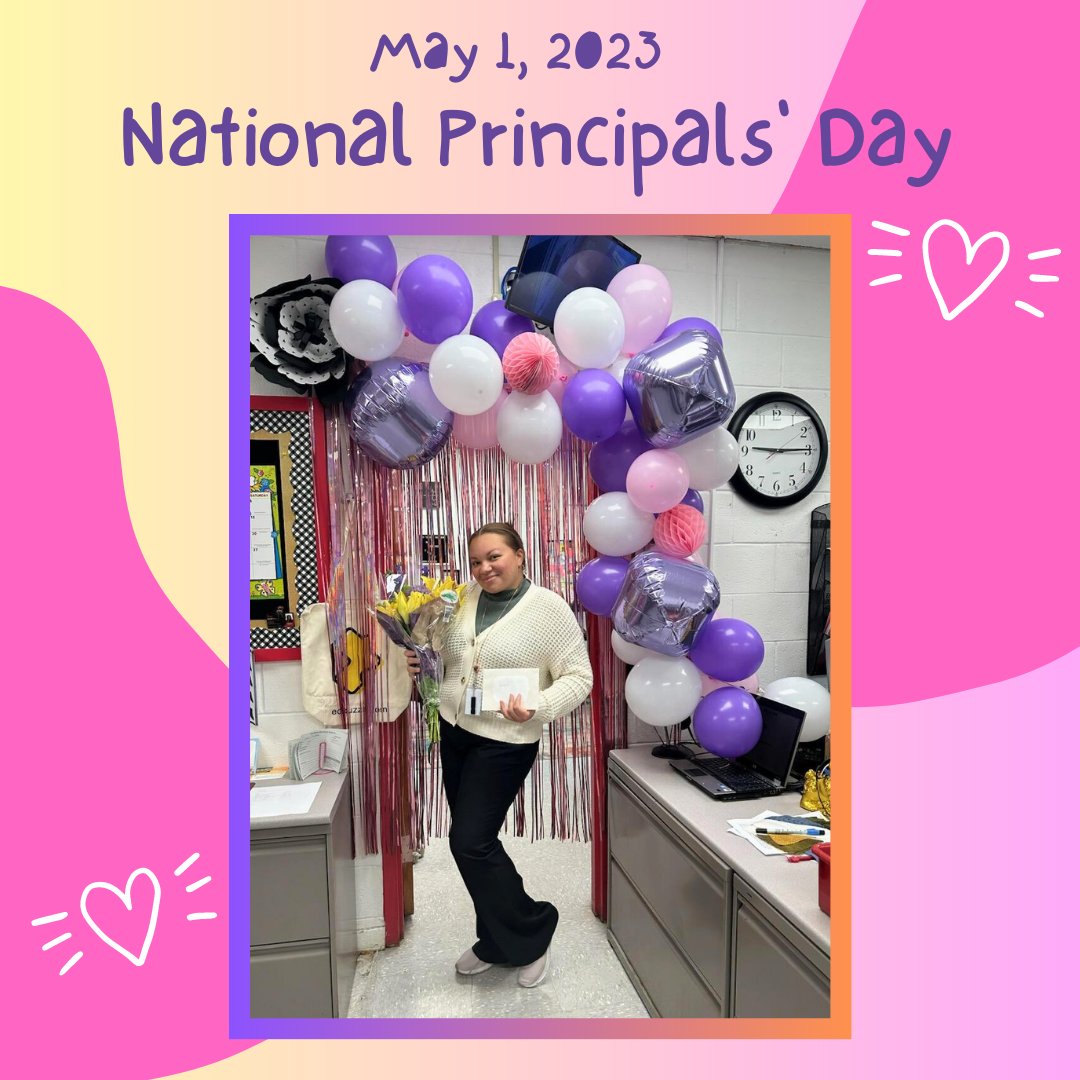 Clara_BartonPTA's tweet photo. We Are...
Grateful for our amazing principal, Ms. Kizee!! She is a proactive and diligent leader for our school, and we wish her a Happy Principals' Day!

Ms. Kizee, we appreciate your effort, kindness, and dedication to our CB fam!
❤️🖤🩶🤍
@ClaraBartonElem @idaliskizee https://t.co/U2ujPEQnAA