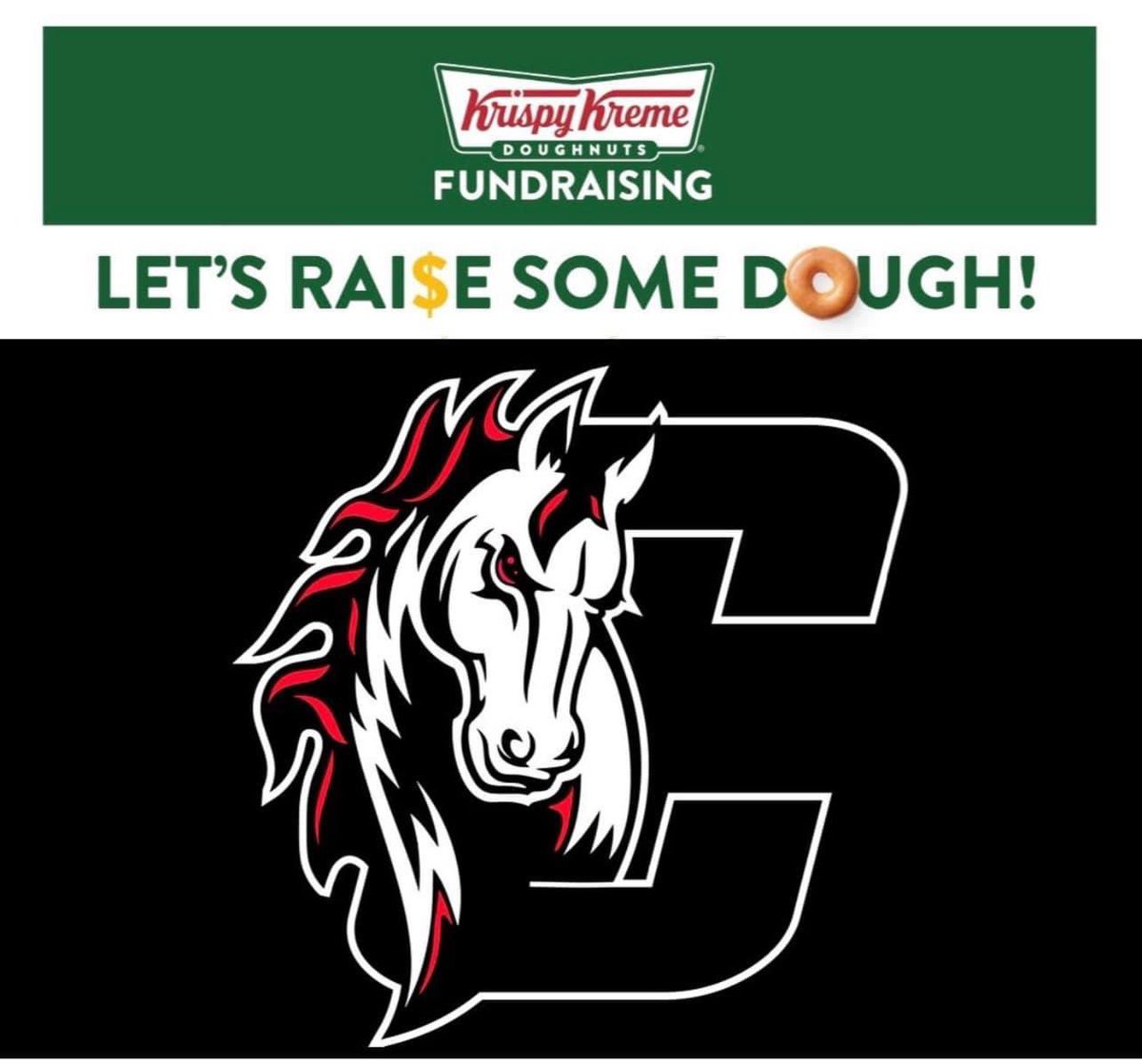 coachbrown319's tweet photo. 🍩 🍩 The Cabarrus Stallions are selling Krispy Kreme donuts to raise money to help offset the cost of new uniforms and equipment.

$13 a dozen, Money is due May 5th 

If you don’t like doughnuts then donations of any type are greatly appreciated!

#highschoolfootball #football https://t.co/Fzt0FN0KYH