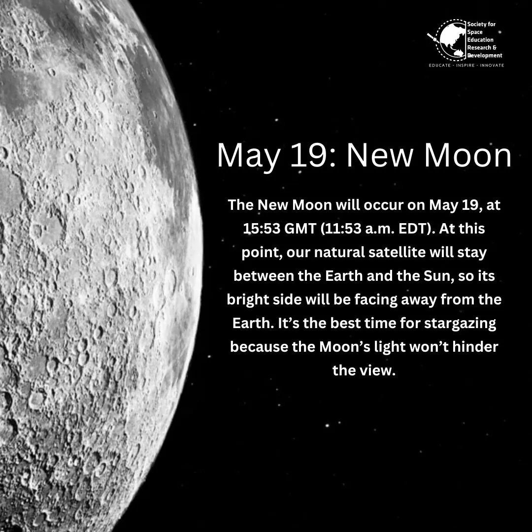 sserd_org's tweet photo. Mark your Calendars 📌 for interesting astronomical events of May 2023!!
.
.
.
.
.
.
.
#sserd #spacegeekcalendar #spaceexploration #fullmoon #moon #partiallunareclipse #planets #earth #sun #lunareclipse #moonsaturn #conjuction #jupiter #venue #mercury https://t.co/JX5gk0Q7kB