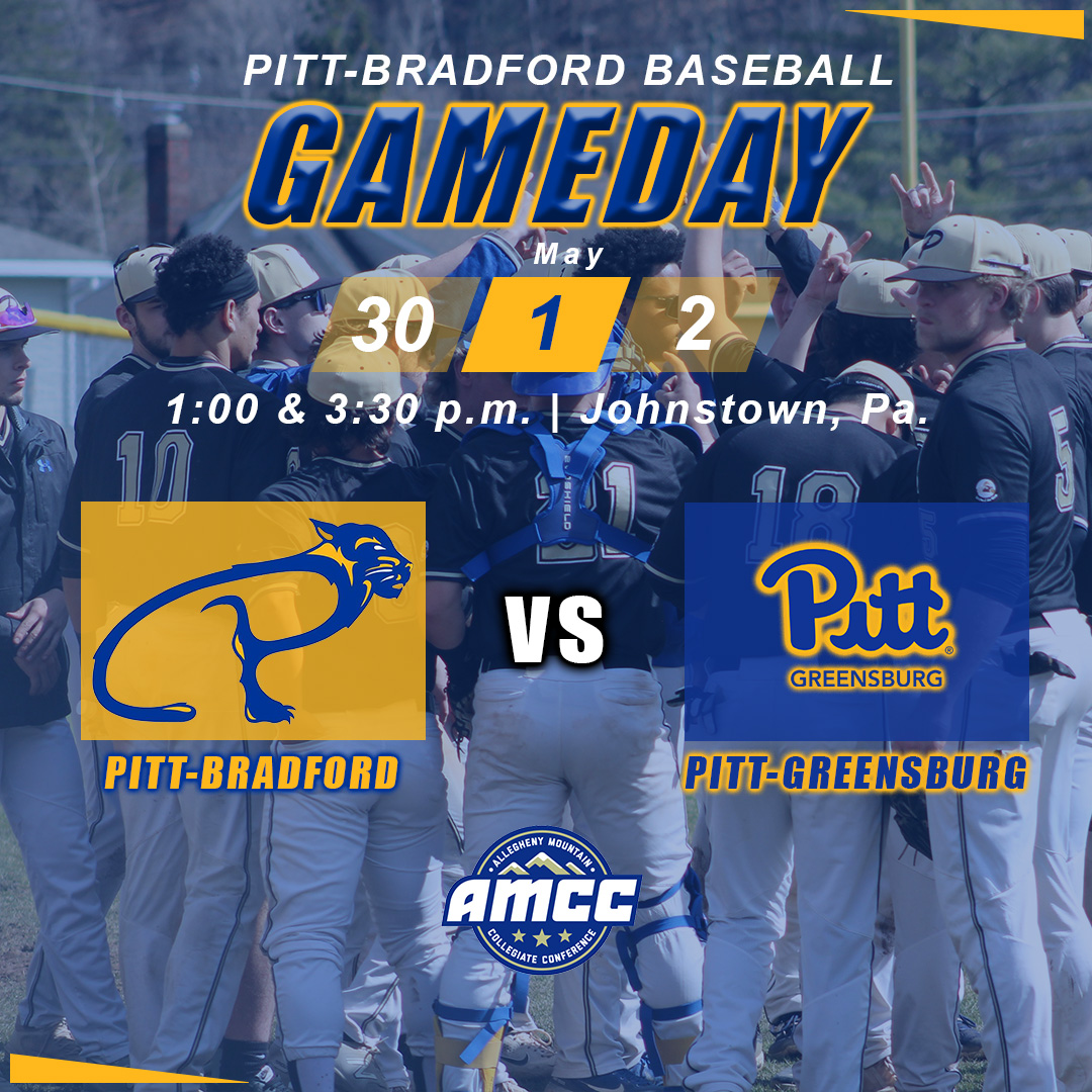 UPB_Panthers's tweet photo. Gameday: @UPBBaseball vs. @upgbobcats 
1:00 &amp; 3:30 p.m. | Sargent's Stadium at the Point | Johnstown, Pa.
🎥 - https://t.co/WHTDu8ZUU0 
🔢 - https://t.co/rXKzJxZTDR https://t.co/wb96lwUt4z
