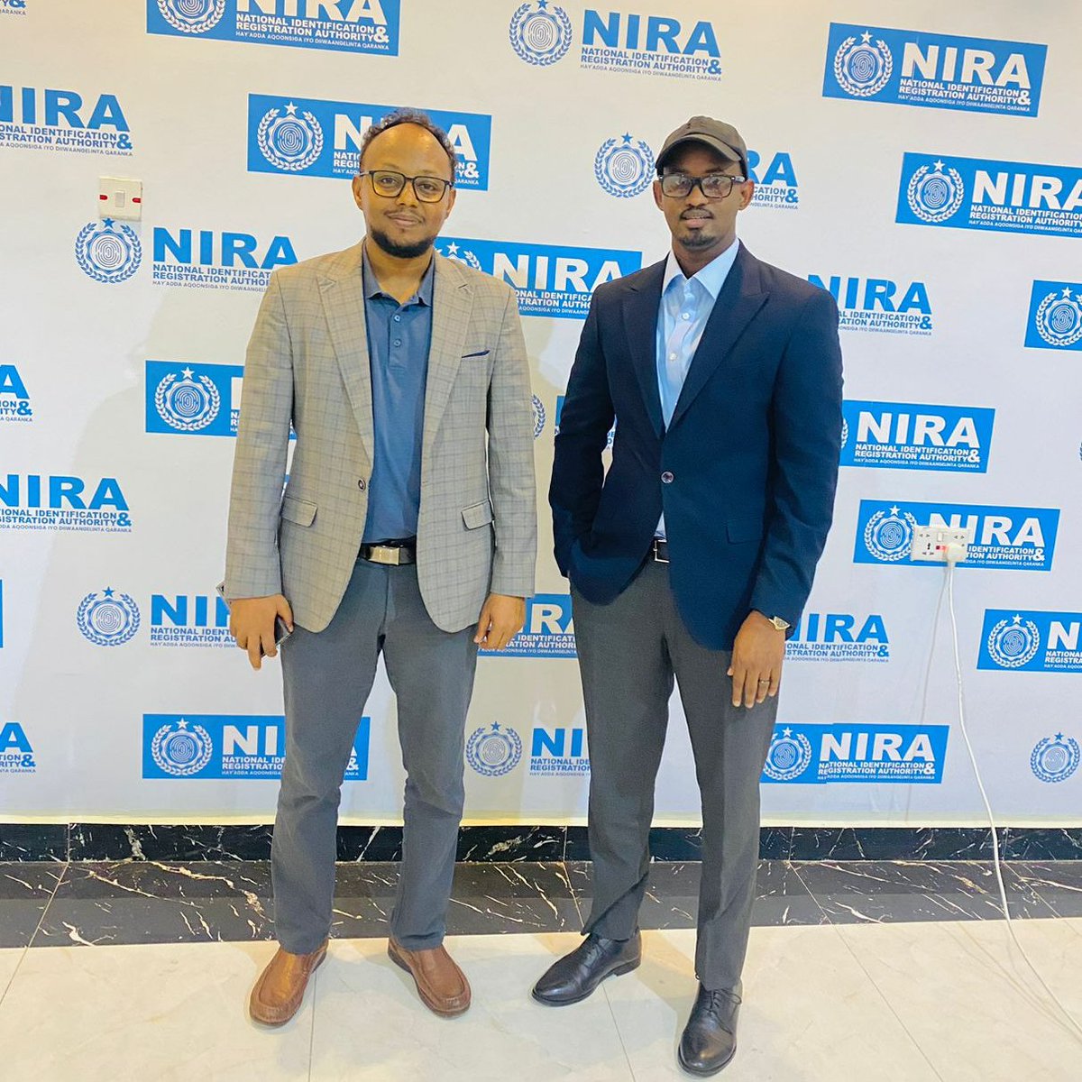 ZakarieIsmael's tweet photo. Nothing like spending Labor Day with good company! Visited my friend Eng @AbdillahiBihi , the GM of @nirasomalia , at his office today. Hope everyone is enjoying the break! #LaborDay #Friends #NaitonalID #TechMinded https://t.co/0e9c8pbli6