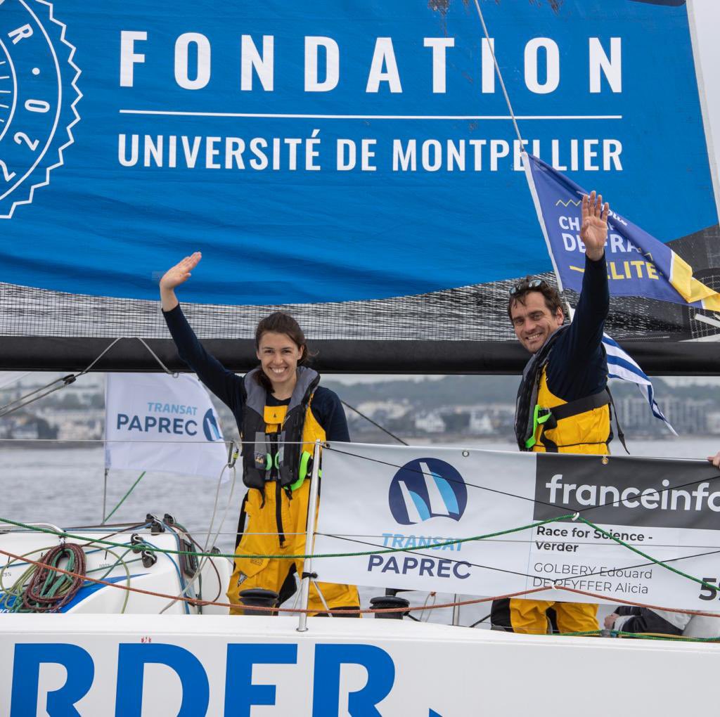 Fondation Université de Montpellier (@fondationum) on Twitter photo Bon vent à <a href="/ed_golbery/">Edouard Golbery</a> et Alicia Pfyffer pour leur <a href="/TransatPaprec/">La Transat Paprec</a>
La Chaire Océan de la <a href="/FondationUM/">Fondation Université de Montpellier</a> dirigée par le Pr David Mouillot tres fière de bénéficier des prélèvements qui seront fait durant cette course Bon vent à <a href="/ed_golbery/">Edouard Golbery</a> et Alicia Pfyffer pour leur <a href="/TransatPaprec/">La Transat Paprec</a>
La Chaire Océan de la <a href="/FondationUM/">Fondation Université de Montpellier</a> dirigée par le Pr David Mouillot tres fière de bénéficier des prélèvements qui seront fait durant cette course