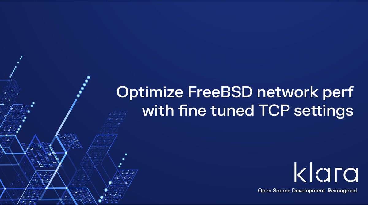 Optimize #FreeBSD #network performance with fine-tuned #TCP settings like net.inet.tcp.recvbuf_max and net.inet.tcp.initcwnd_segments for better throughput and reduced startup latency.