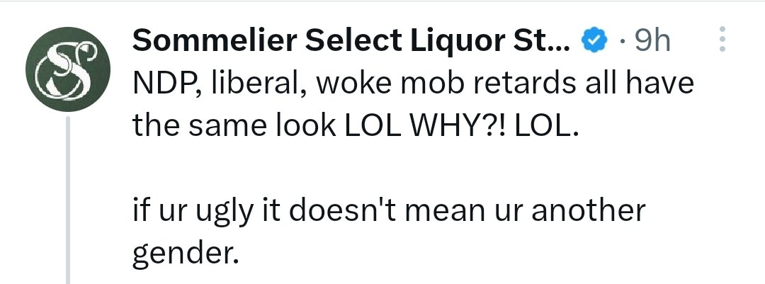 MimiProbably's tweet image. Hi, Edmonton! If you prefer not to spend your money at establishments who proudly spout their ignorant, ableist and homophobic views, I strongly suggest avoiding Sommelier Select Liquor Store at 2041 - 163 Street SW. #yeglocal