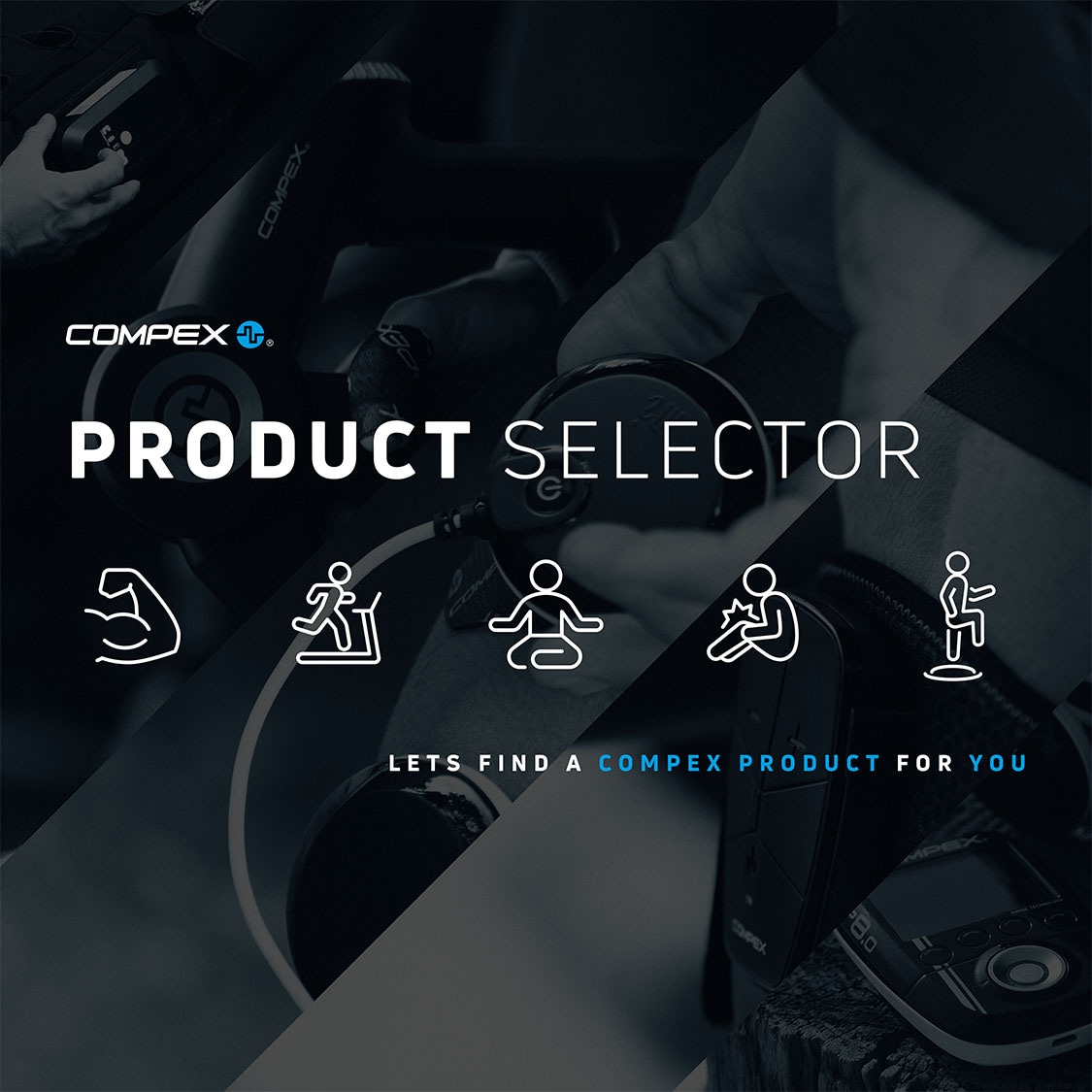 Let's find a Compex product for you 👇

compex.com/en/product-sel…

#Compex #FeelNextLevel #Training #Recovery #Wellness #Rehab