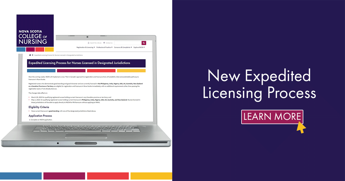 Our new licensure process for international registered nurses licensed in good standing in the Philippines, India, Nigeria, USA, UK, Australia or New Zealand is now available. Click here to learn more: nscn.ca/registration-l….