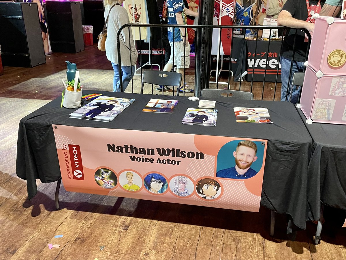 natatot's tweet photo. Had an amazing time this past Saturday at the #weebstop event. Everyone that stopped by was so nice and made my first guest appearance wonderful. Thank you to the entire team with @TheWeebStop, y’all were so professional and kind. And a huge thank you to @ChristinaMarieK as well. https://t.co/H6FfcMWqOz