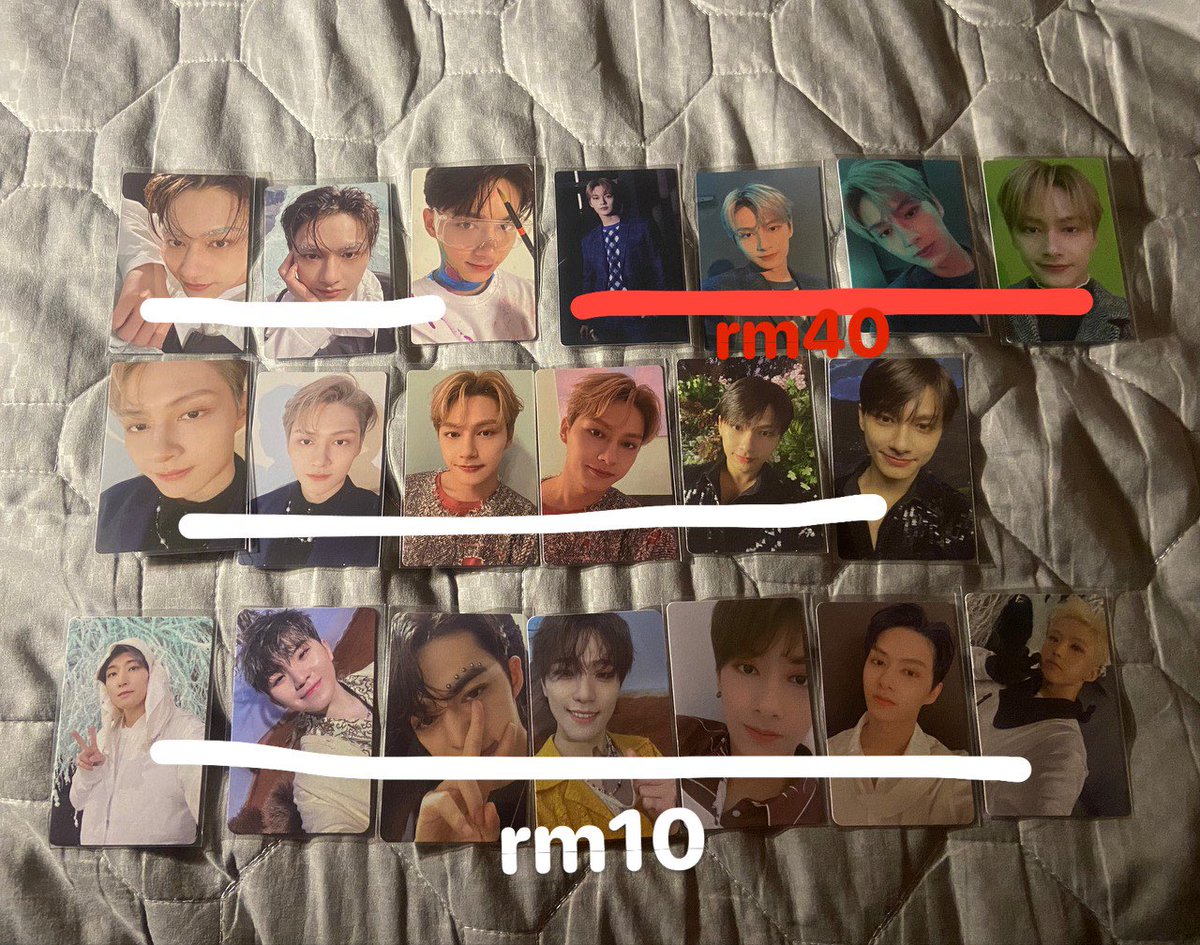 nnabyvu's tweet photo. [WTS]
update!!
the album cost rm20
the rest are shown in the pic 
#pasarseventeen #pasarsvtmy https://t.co/7OYDDSmiqj