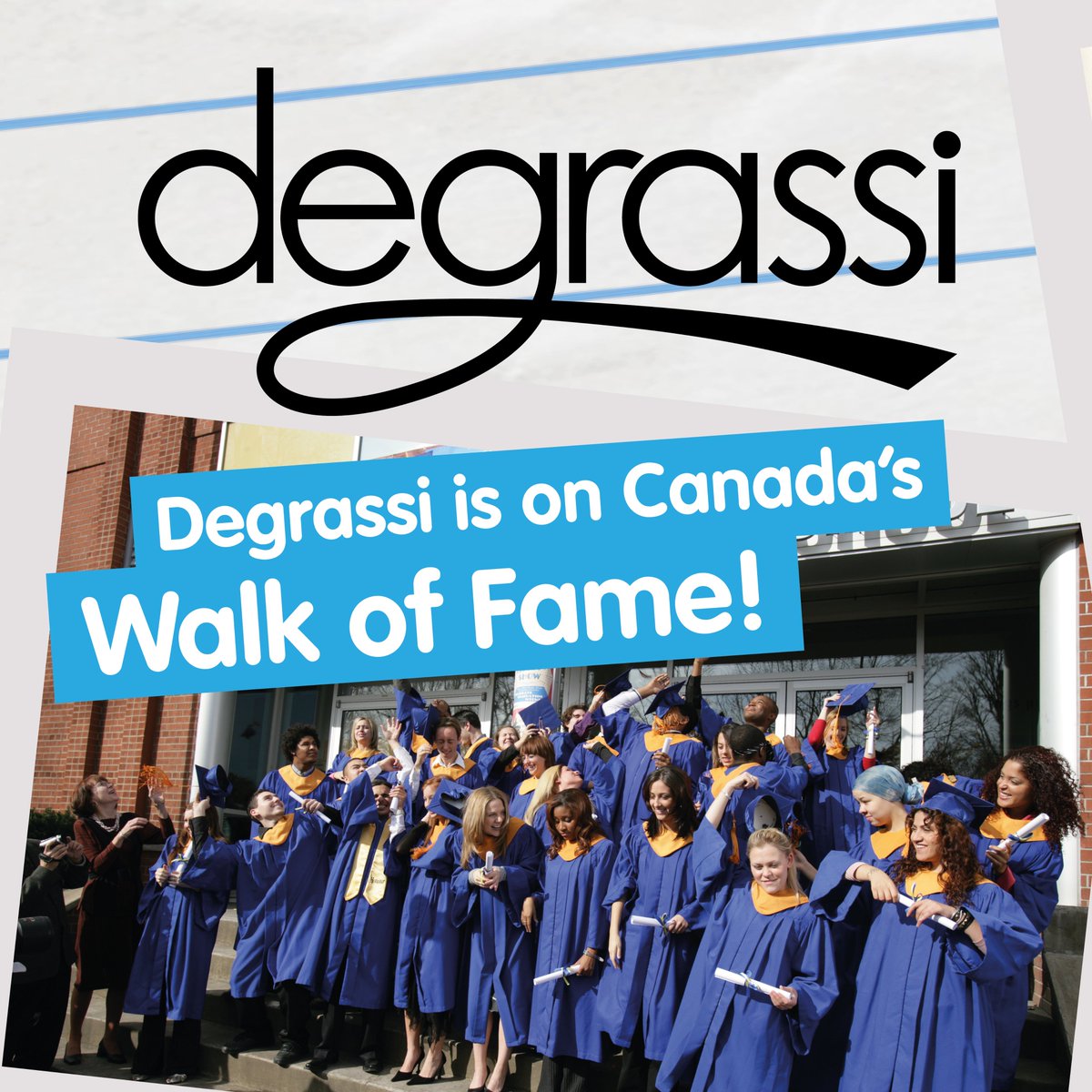 Degrassi (@degrassi) on Twitter photo It doesn't get better than this! Degrassi is being honoured with a place on Canada's Walk of Fame! <a href="/CWOFame/">Canada’s Walk of Fame</a>
Over 40 years of education, empowering and entertaining kids!
#CanadaThrives #CWOF25th #Degrassi It doesn't get better than this! Degrassi is being honoured with a place on Canada's Walk of Fame! <a href="/CWOFame/">Canada’s Walk of Fame</a>
Over 40 years of education, empowering and entertaining kids!
#CanadaThrives #CWOF25th #Degrassi