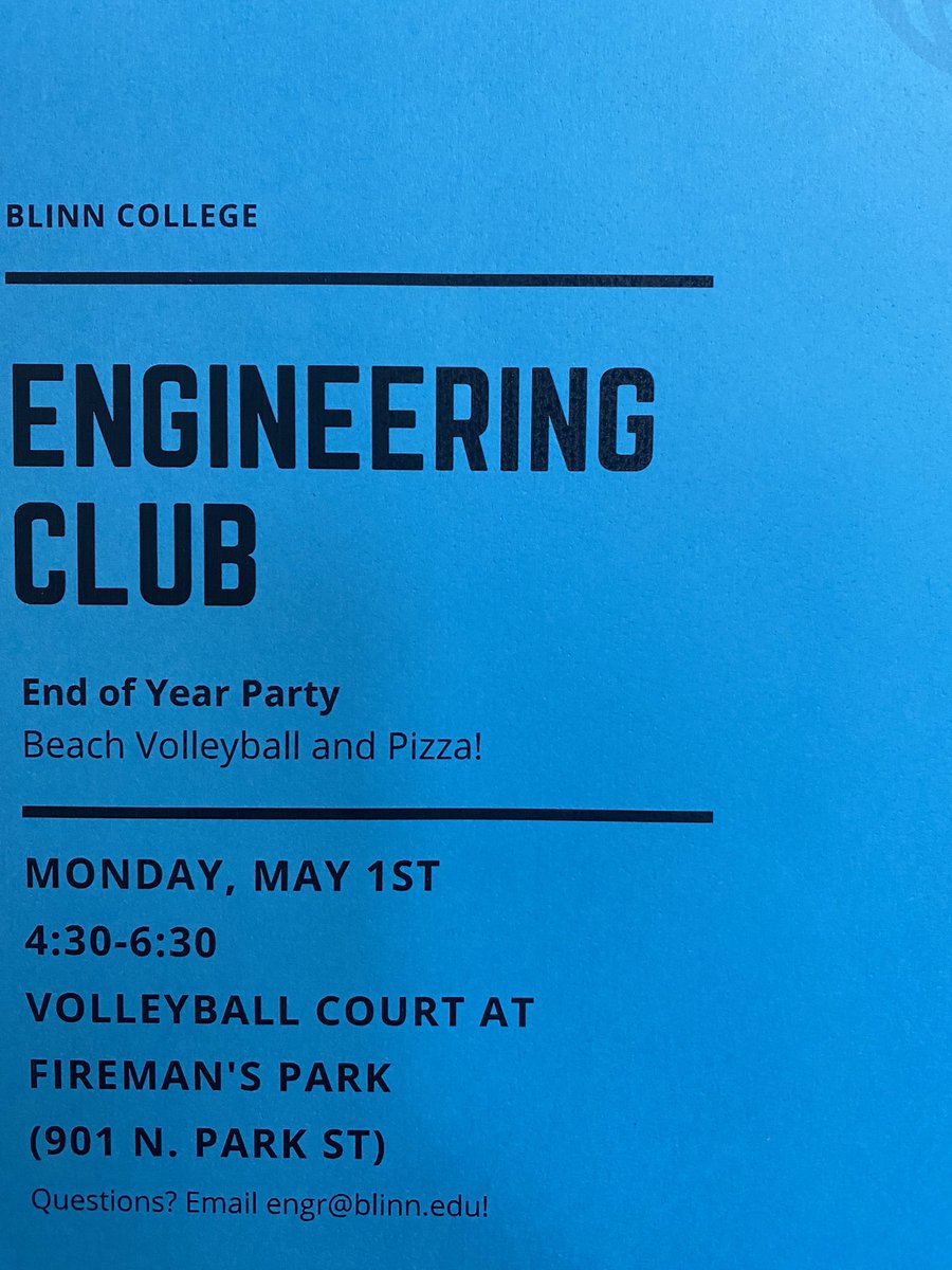 Blinn Engineering (@blinnengineer) on Twitter photo 