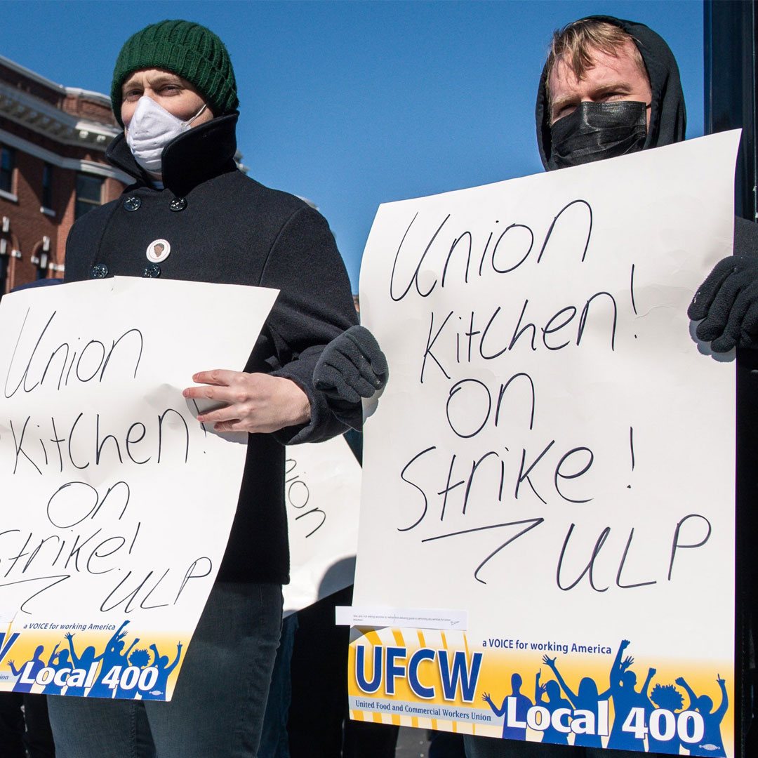 UFCW400's tweet photo. Happy International Workers' Day! #MayDay2023

And a special welcome to all of our newest union members who recently organized their workplaces at @PolProseUnion, @UKworkersunited, @lcworkersunion, @freshfarmunion, Solid State Books, Zen Leaf, Potomac Holistics,  MOM's Organic Market, & Kaiser Permanente! 💛