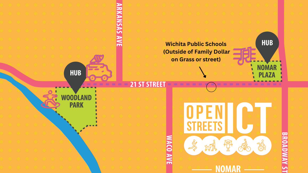 WichitaUSD259's tweet photo. Come see us at Open Streets ICT - Nomar this Sunday, May 7! We'll be located outside of the Family Dollar store and will have performances by Horace Mann Dual Language Magnet students and the North High band. https://t.co/n856mlli1B
