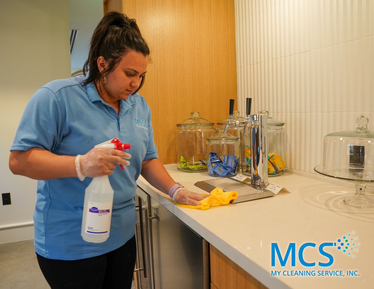 MyCleanService's tweet image. A clean break area not only promotes better hygiene and cleanliness, but also creates a positive work environment that boosts productivity and morale.

#MyCleaningService #Baltimore #Maryland #Florida #Cleaning #Healthy #Clean #Protected #Disinfection #JanitorialServices