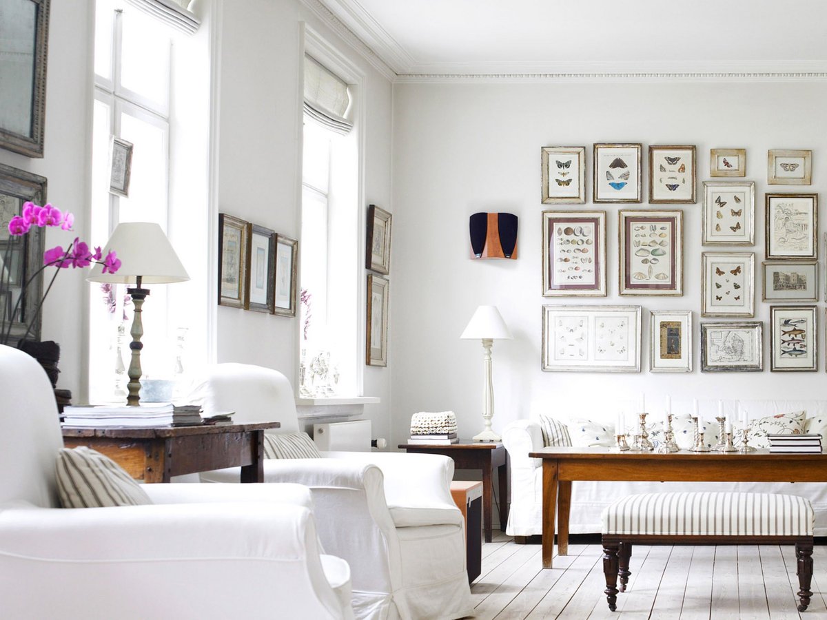White is the transcendental color for Metal in Feng Shui.
Thus, METAL is the over-dominant element in this room. 
Did you get the answer right?