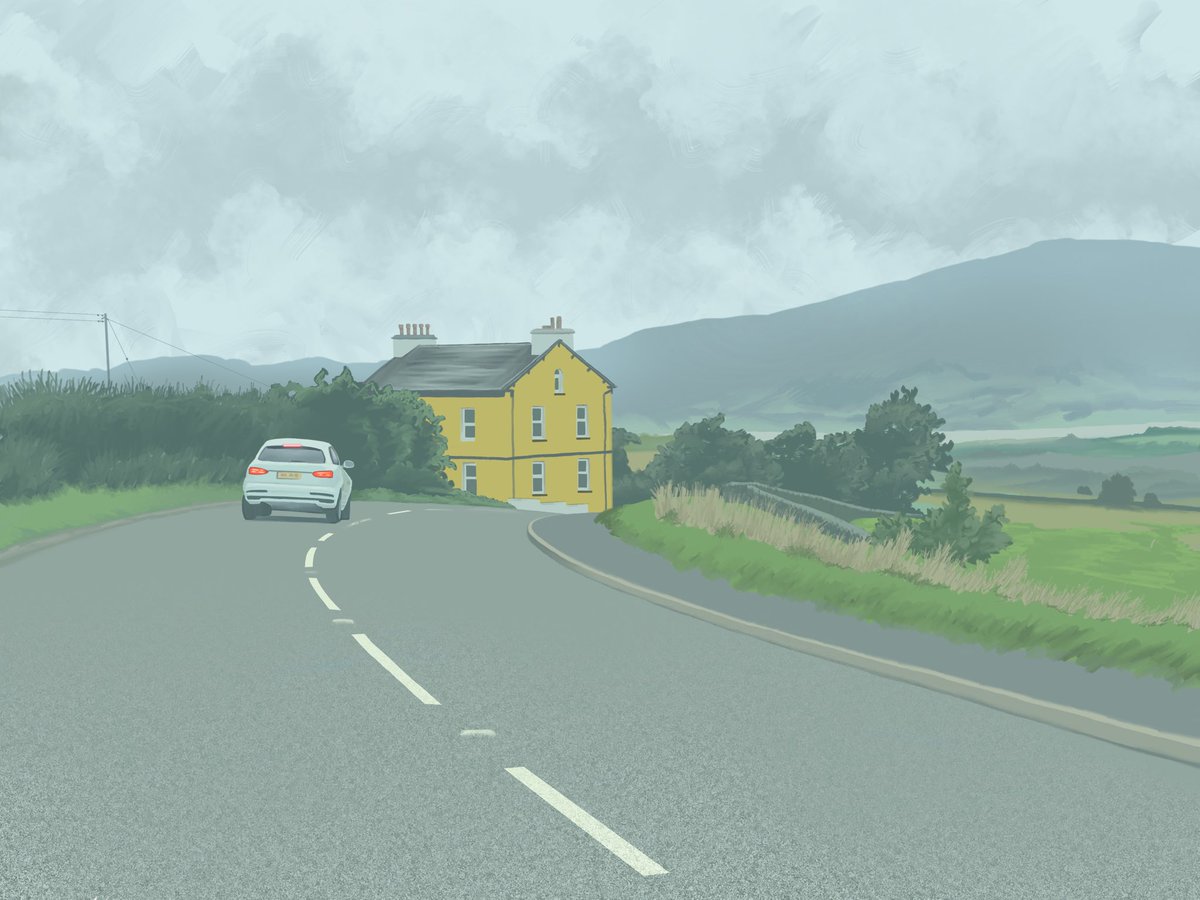 omelarts's tweet photo. lil bit of horror, lil bit of fan art, lil bit of landscape https://t.co/6r9AZVXe3M