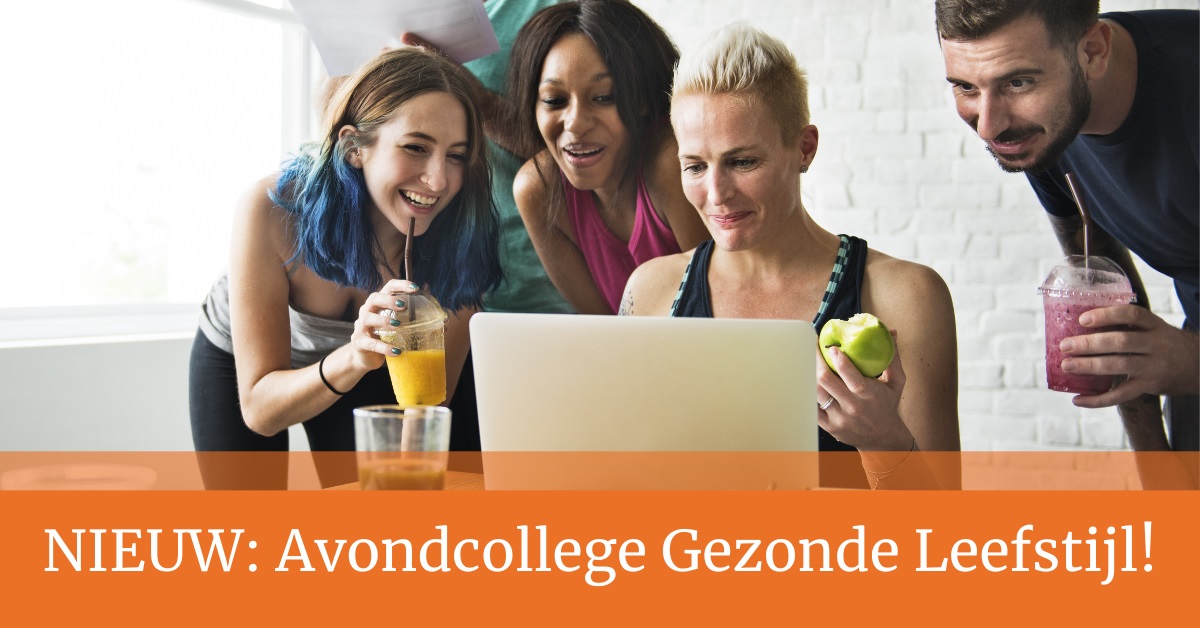 NIEUW: online Avondcollege Gezonde leefstijl! Bedoeld voor iedereen die laagdrempelig aan de slag wil met zijn of haar eigen gezondheid. In 8 avonden neem je jouw leefstijl onder de loep en leer je hoe je een gezonde en passende leefstijl ontwikkelt: bit.ly/429JIbl