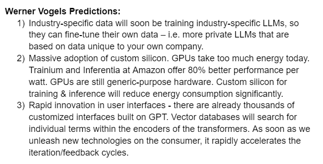 7Innovator's tweet photo. Werner Vogels, CTO of Amazon, offers three predictions of where the future AI is heading.

@Werner #FutureCompute @7investing https://t.co/wMIivizlQf