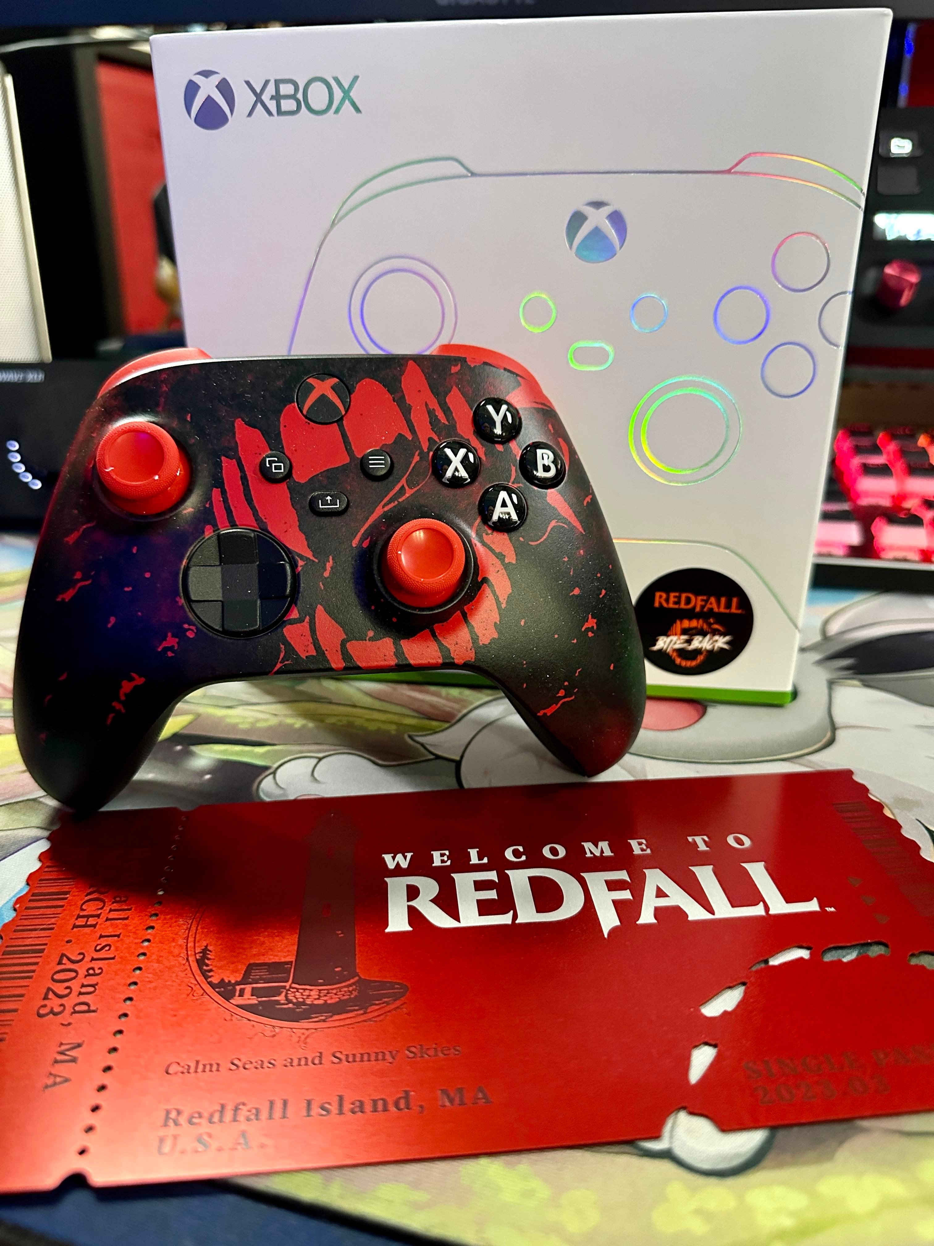 Bite Back! Introducing Redfall Limited Edition Controllers with