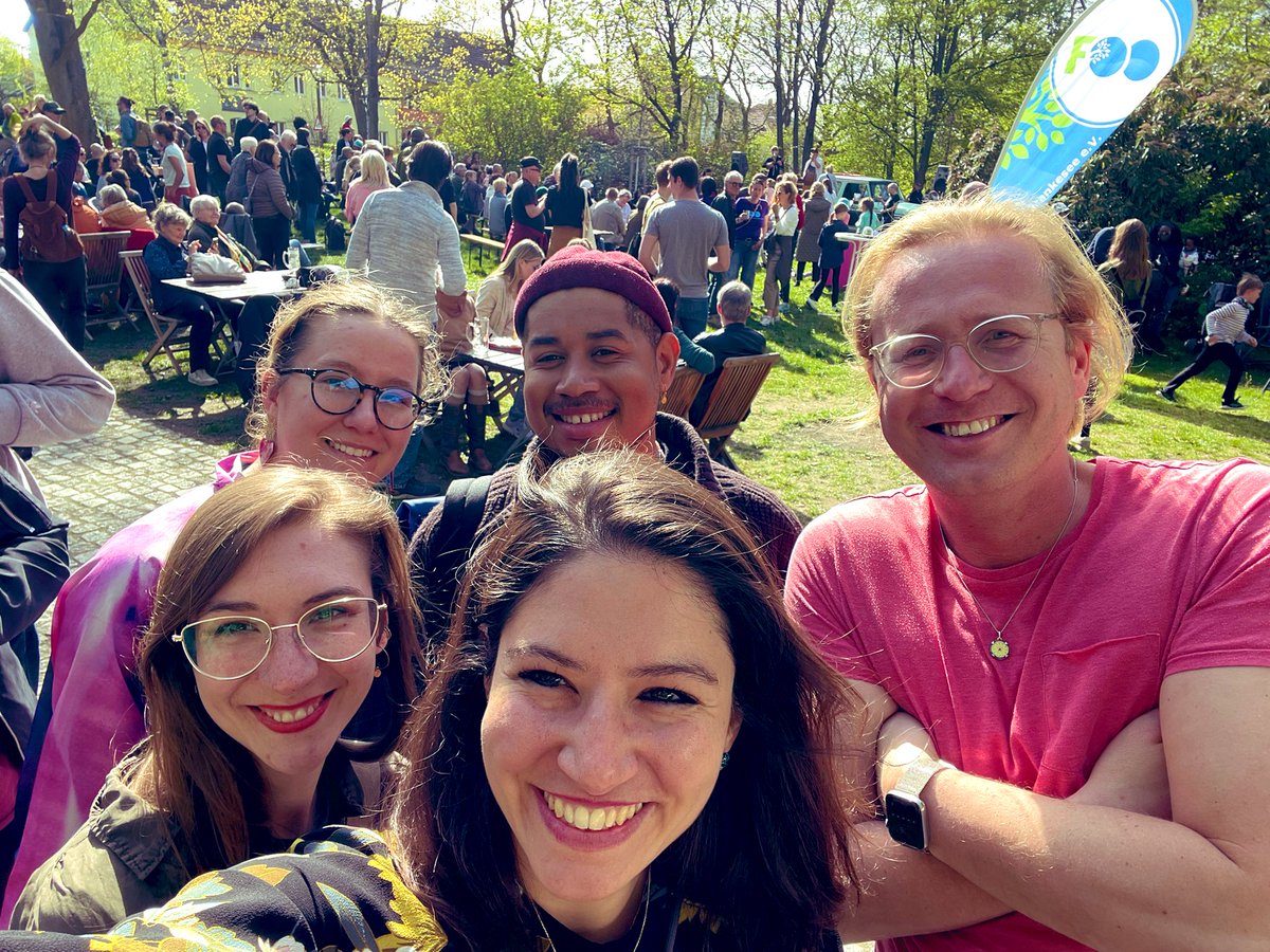 Jetzt auf dem Fest für die #Vielfalt - Kulturen im Park. Danke an den Verein #Obersee &amp; #Orankesee