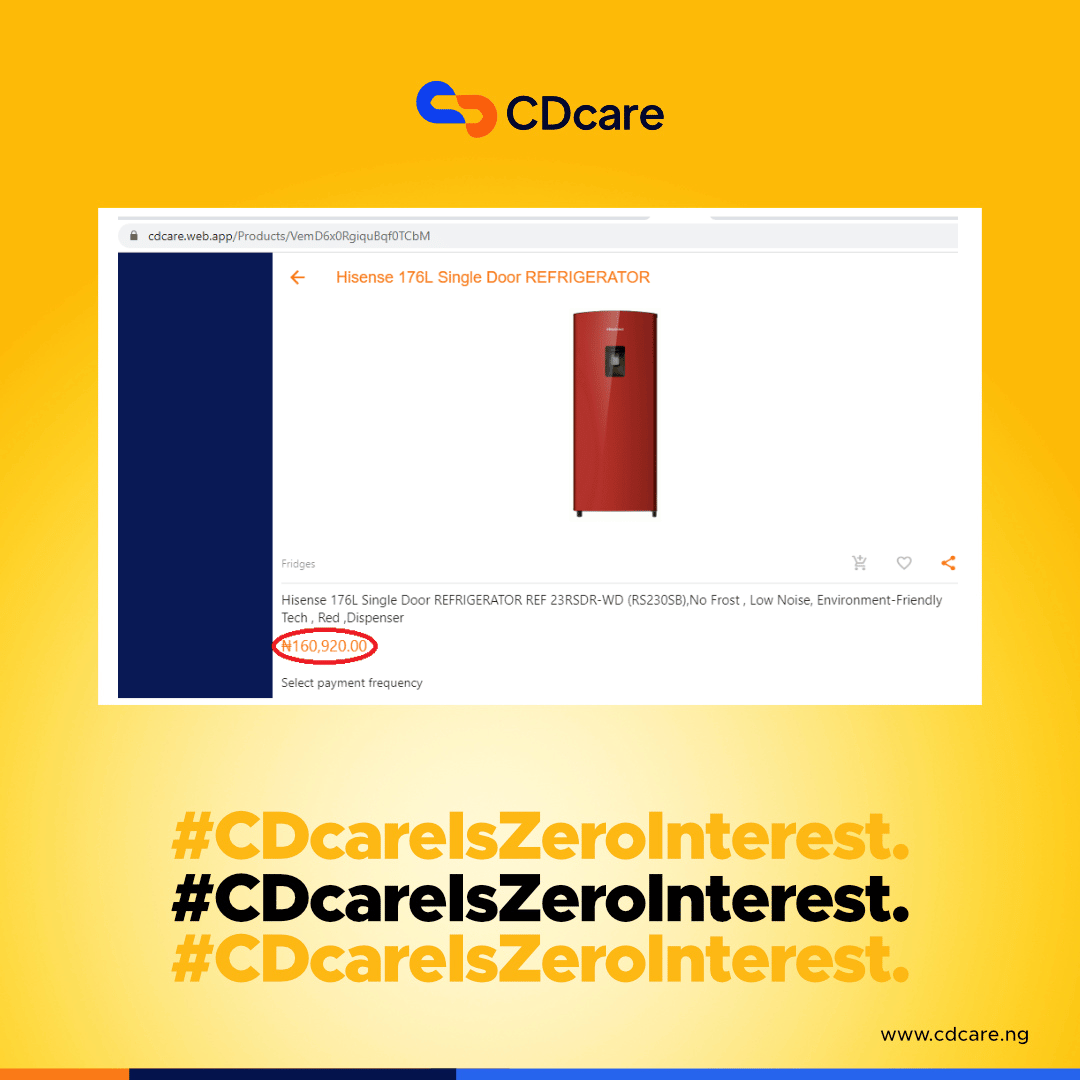 CDcareNG's tweet photo. All items on the CDcare app are sold at normal market price when you compare our prices with leading Nigeria suppliers.
Visit https://t.co/rgqDFXzOlT to start paying small small today
#CDcareIsZeroInterest #paysmallsmall #ZeroInterest #normalmarketprice #savetopaylater https://t.co/C46iaLPkYn