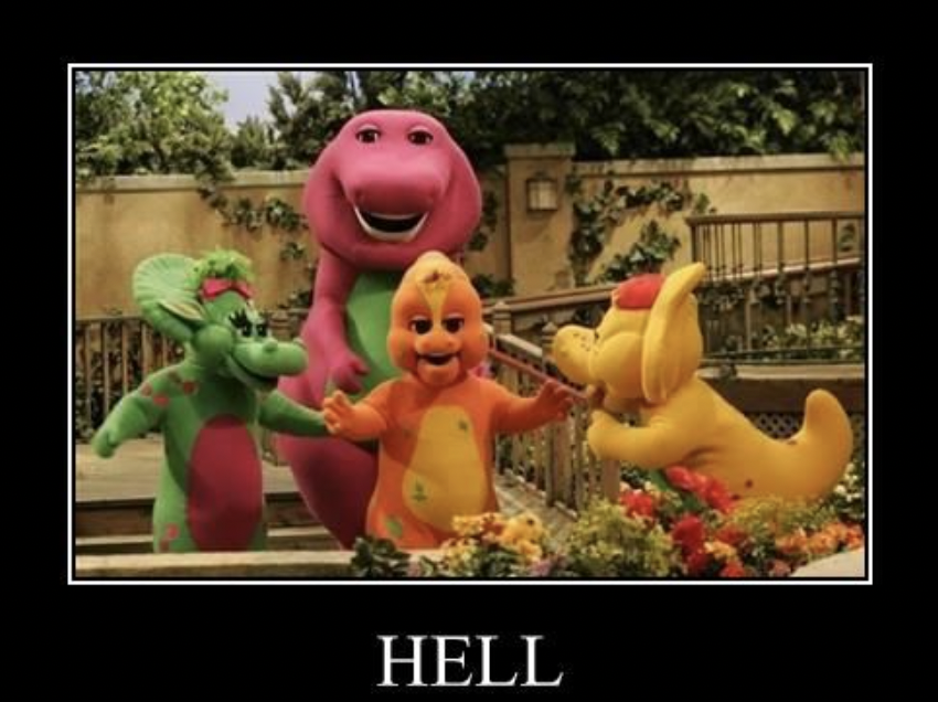 decofcardsTweet's tweet photo. so were doing a unit on the divine comedy and this was in the presentation i couldn't stop cracking up https://t.co/d2c59tV8kL