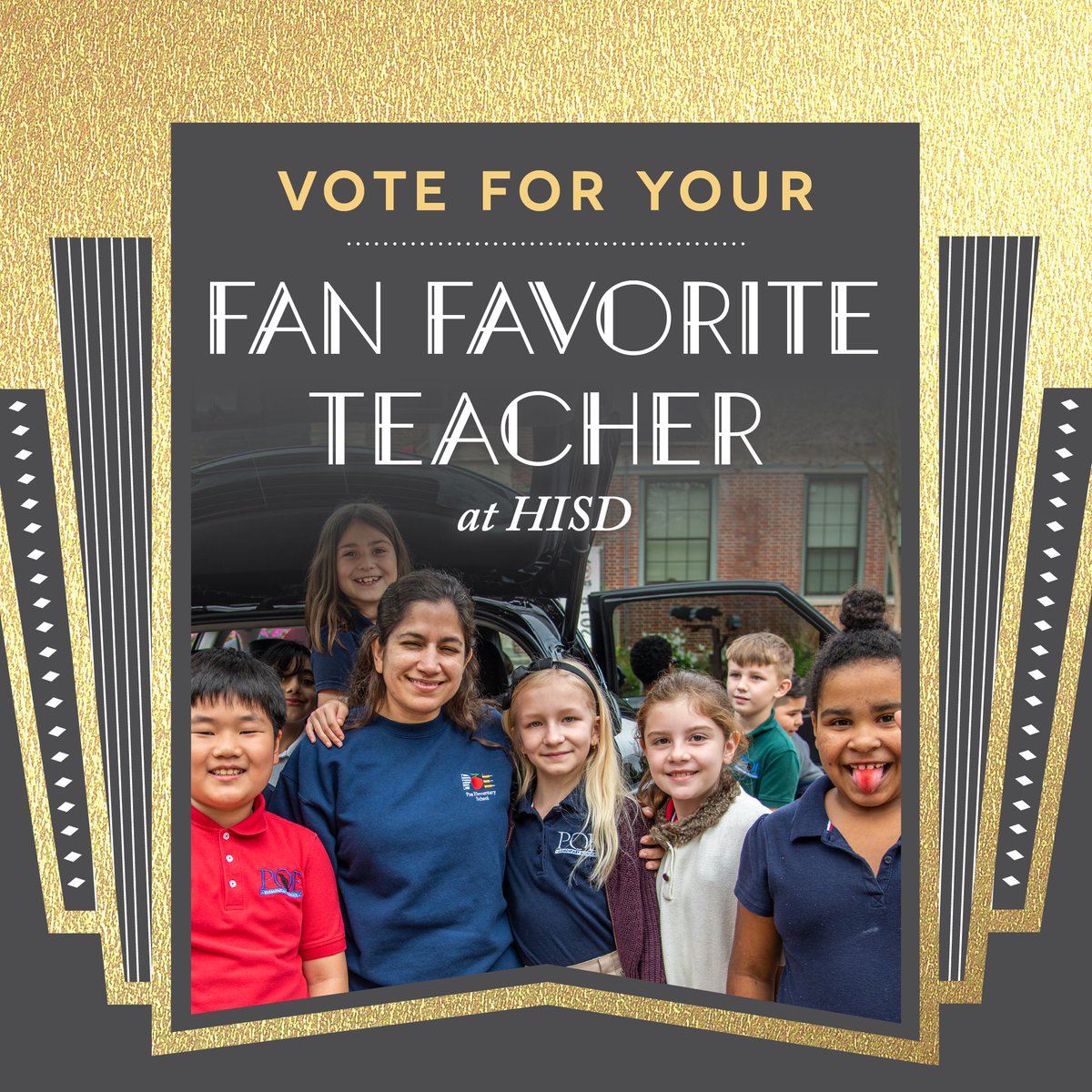 HISD is gearing up to name its Fan Favorite Educators of the Year during Teacher Appreciation Week! Rally your school and community to support your campus Educator of the Year and vote during May 1-10! Visit link to cast your vote 😉 --> surveymonkey.com/r/2023HISDFanF…