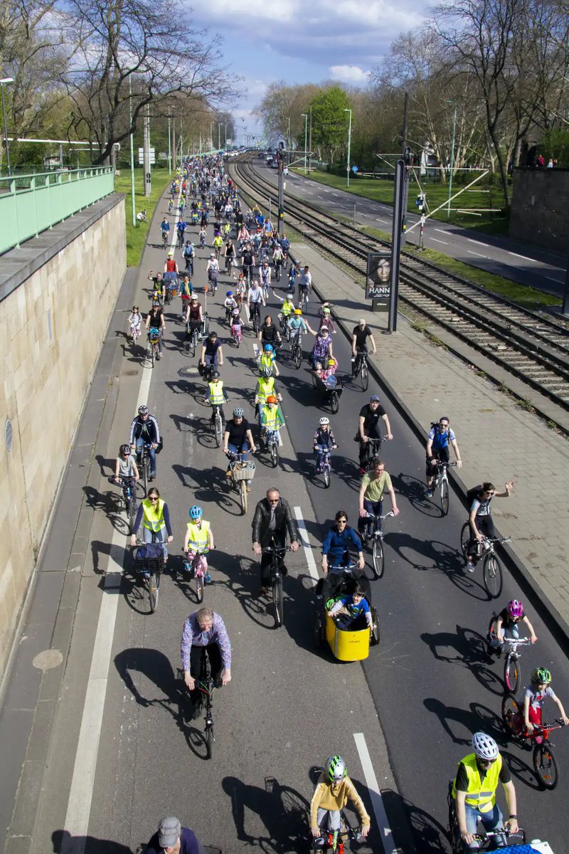 BrentToderian's tweet photo. Have you heard of “Kidical Mass?” It’s “colourful bicycle demonstrations in small &amp; large cities. In 2022 it gathered over 90K children, young people &amp; families over 2 campaign weekends in over 400 locations across Europe.” Via @ConversationUS #KidicalMass https://t.co/Sv9cQhXq0y https://t.co/fIzt9ewjoP