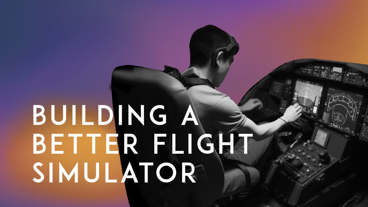 Join former game designer Gilman Louie on a journey through his history working on flight simulators! Learn about the growth of the industry and its vital role in working with the military.

youtu.be/oXYE3f64CDg
