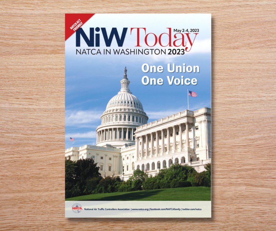 These NATCAvists will be given lots of information to help them prepare for these important meetings. One resource they will be given is the 2023 edition of NiW Today. You can view a PDF of the book here: natca.org/events/niw/